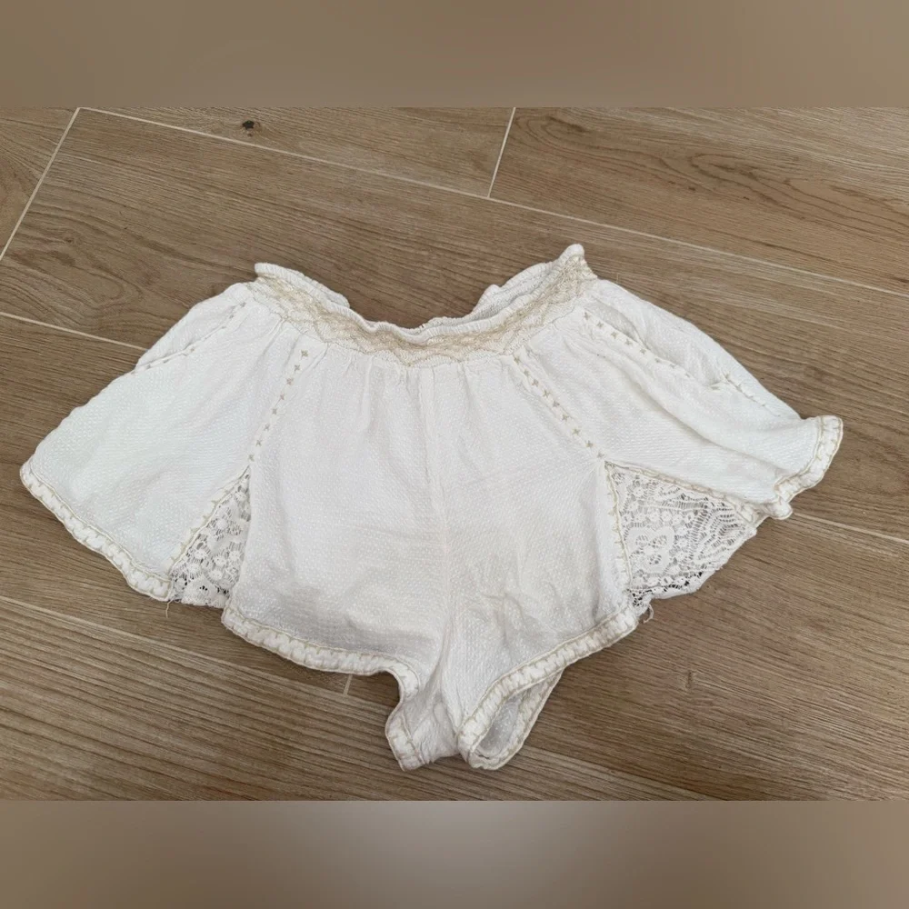Free People Southwest Lace Shorts - Picture 2 of 4